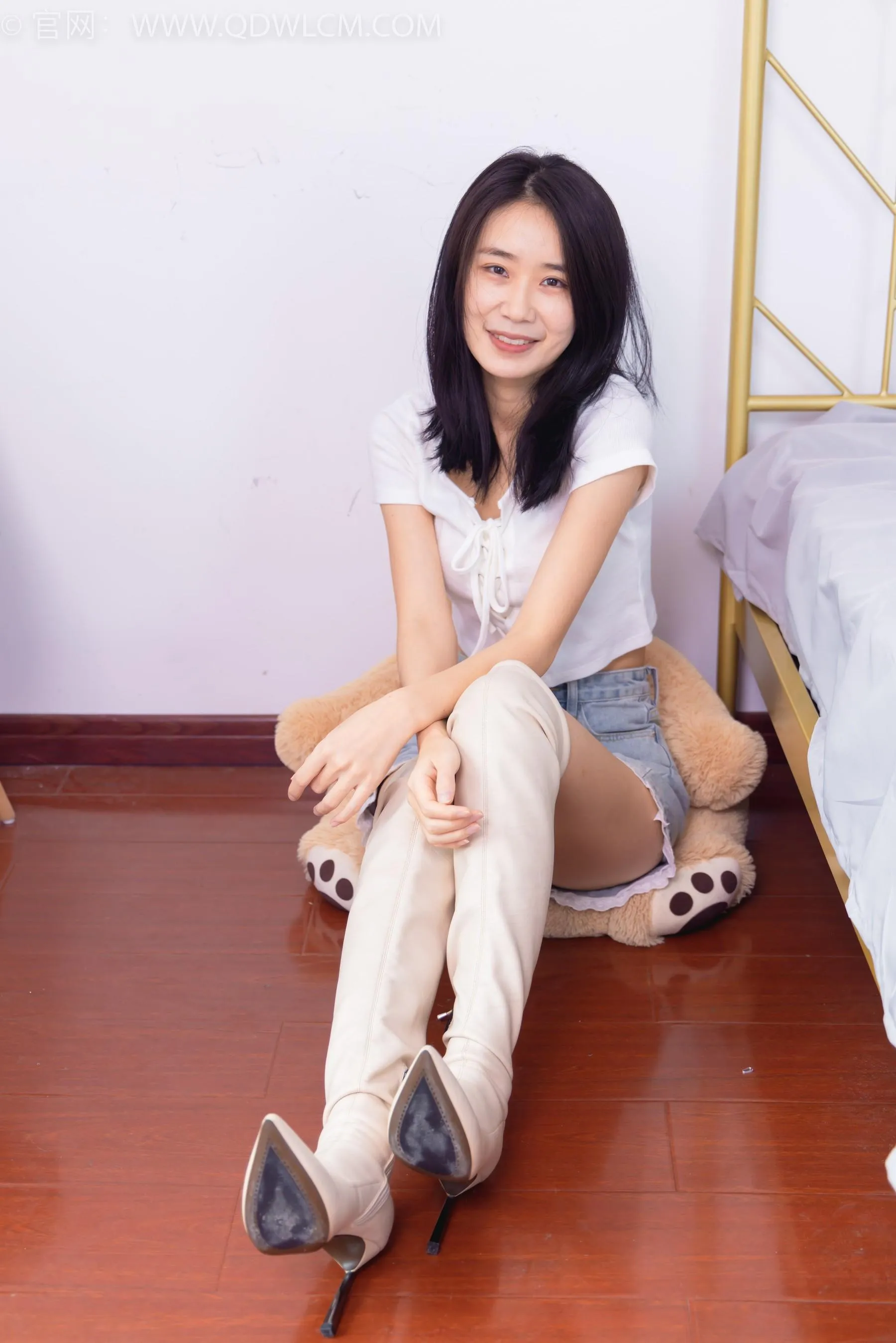 物恋传媒 NO.1552 菜菜-白色的花 [178P]插图6